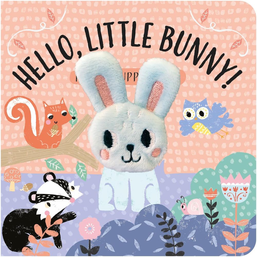 North Parade Publishing - Finger Puppet Board Book - Little Bunny