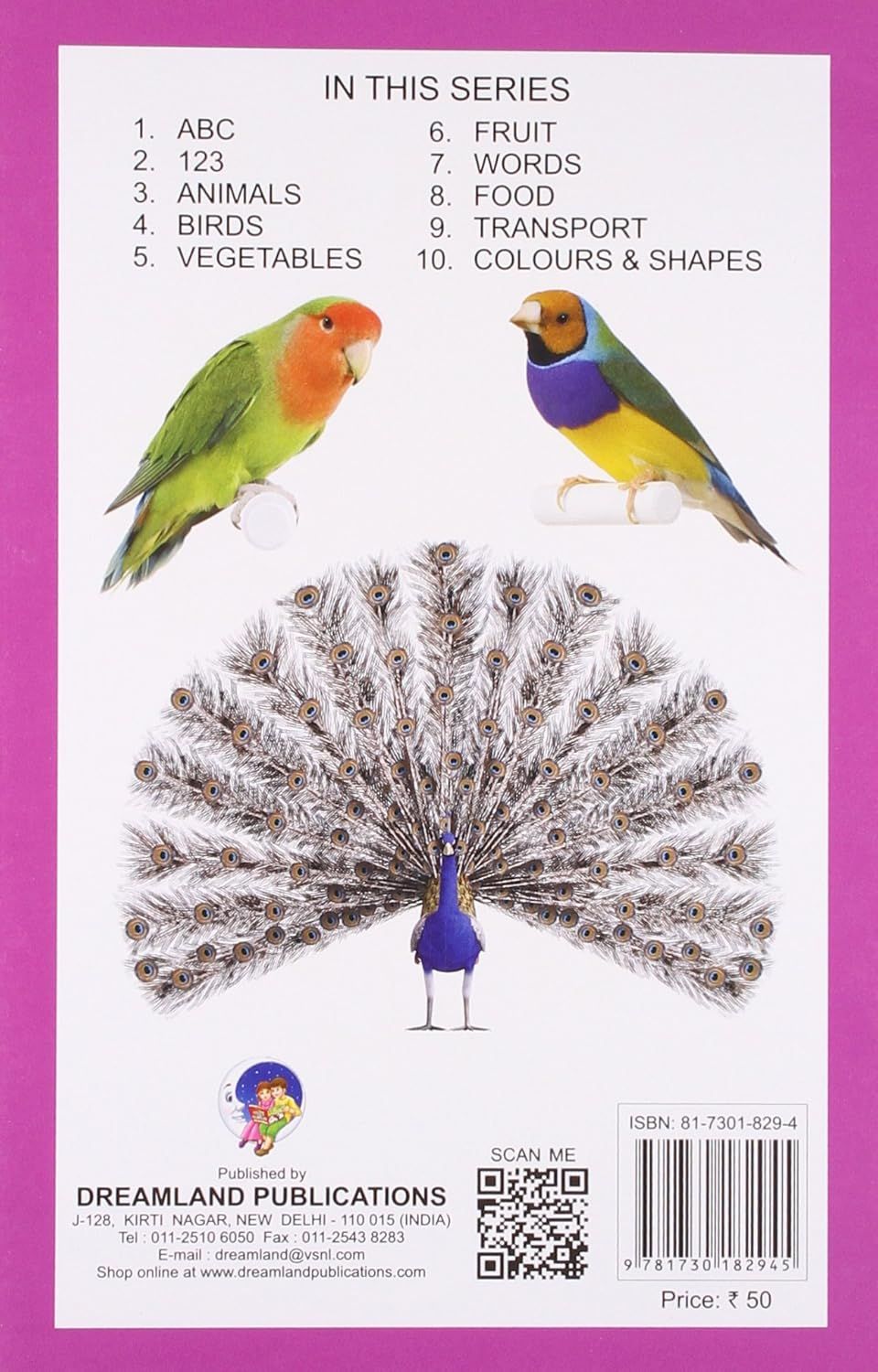 My Little Book Of Birds