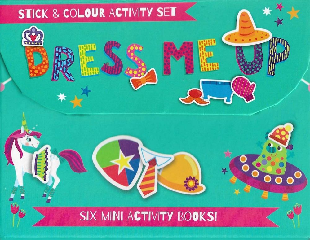 Stick & Colour Activity Set - Dress Me Up - Pack of 6