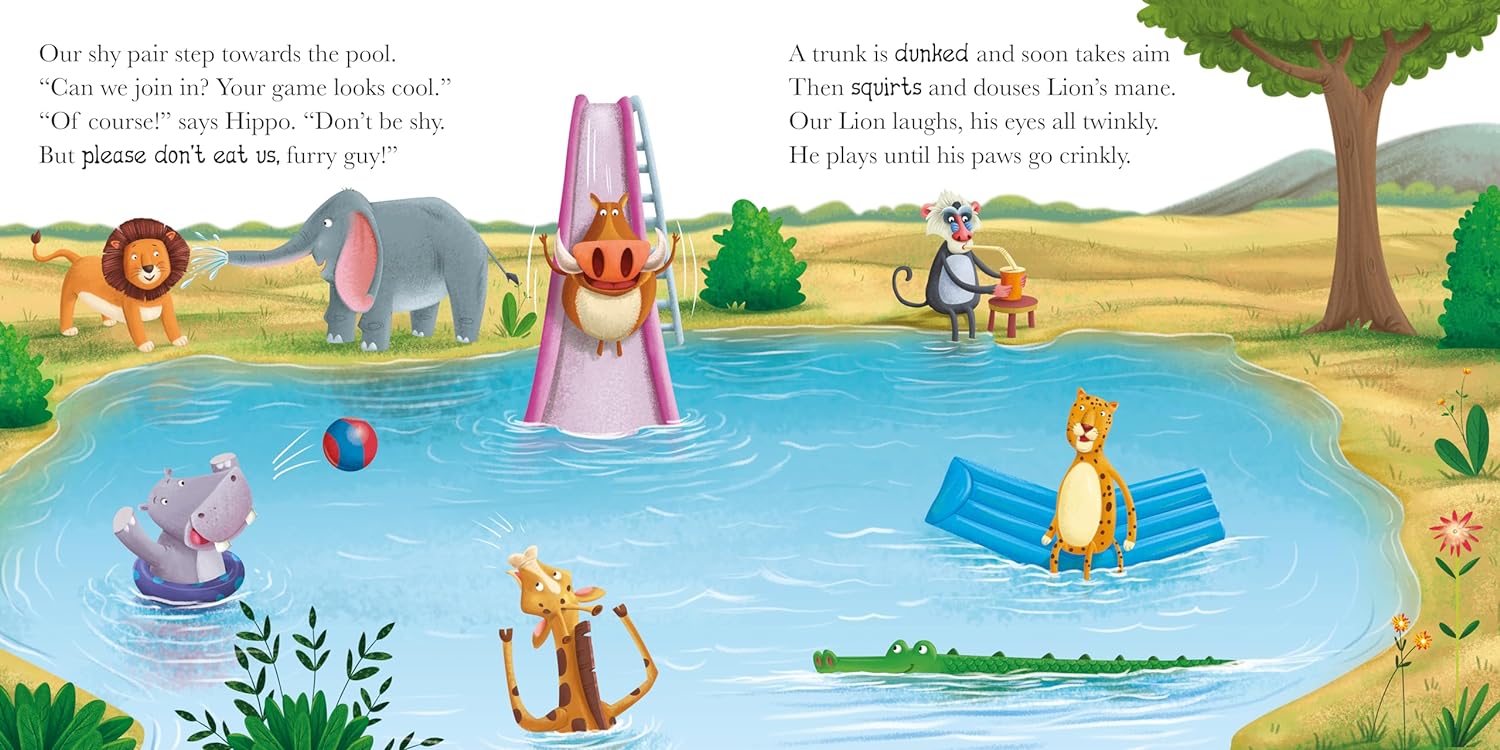 أنا ومشاعري - عندما يشعر الأسد بالخجل