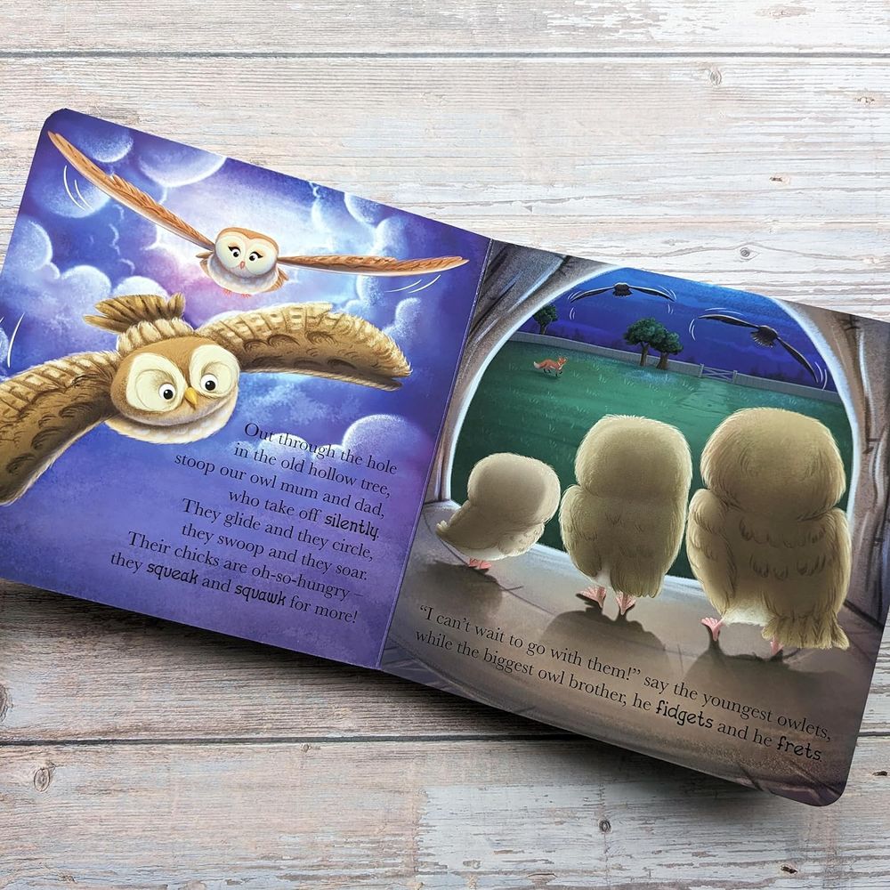 أنا ومشاعري - عندما تشعر البومة بالخوف