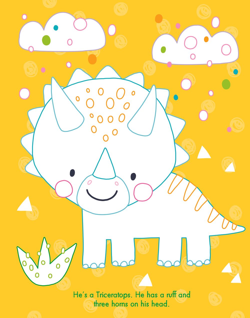 كتاب تلوين فن الأحجار الكريمة - الديناصورات