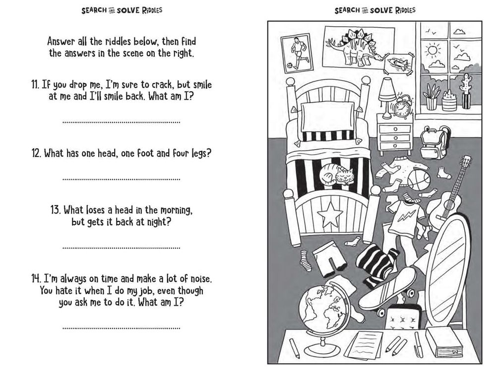 البحث وحل الألغاز