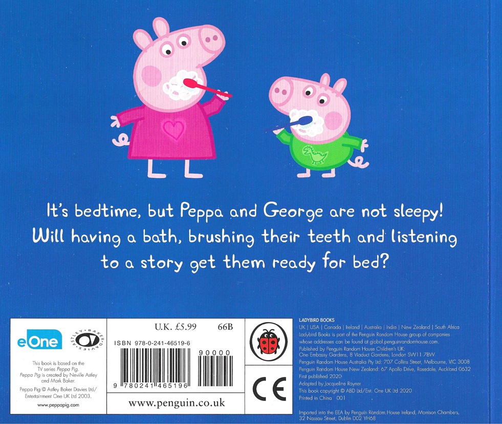 Peppa Pig: Peppa Goes To Bed