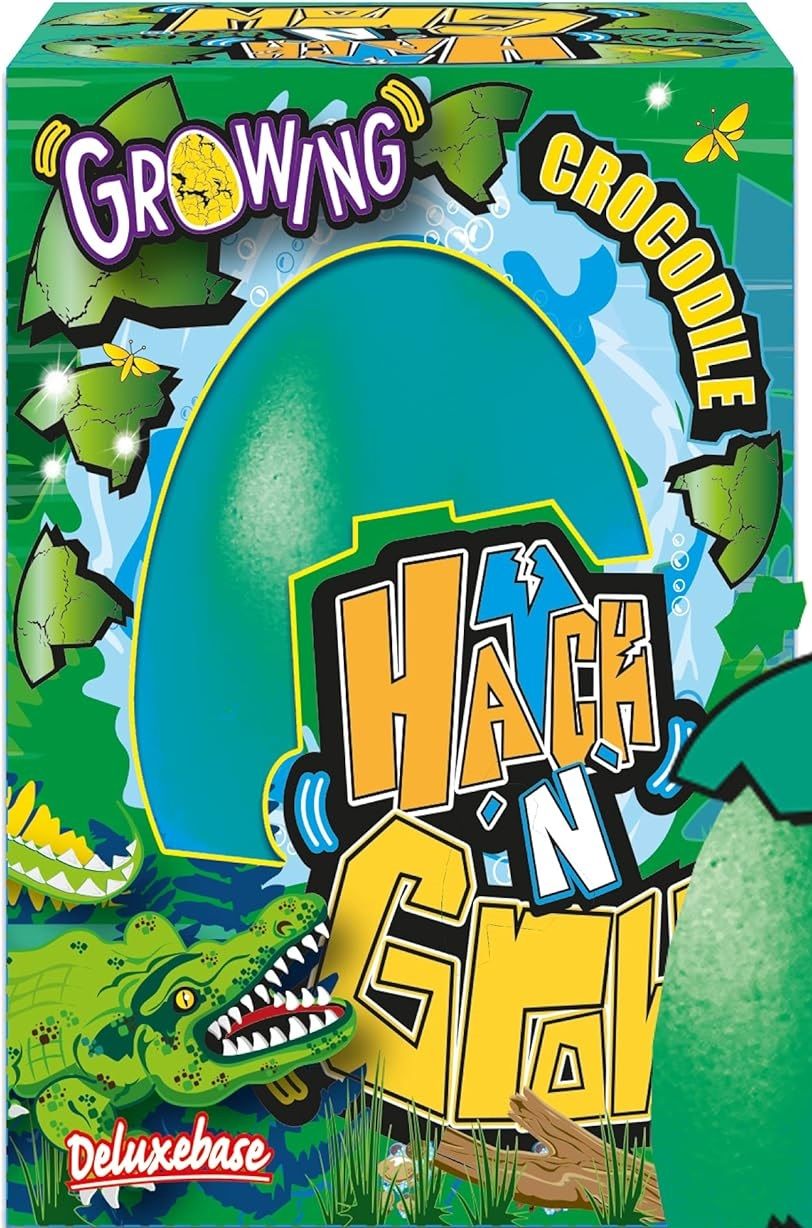 ديلوكس بيس - لعبة هاتش آند جرو الصغيرة - تمساح