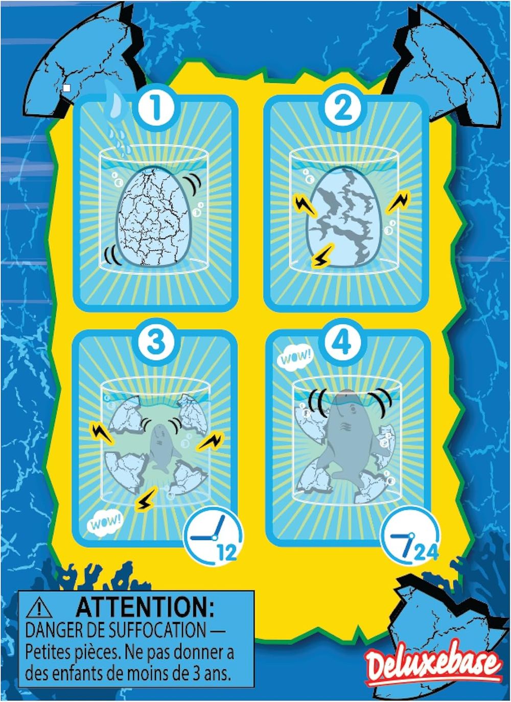 ديلوكس بيس - لعبة هاتش آند جرو الصغيرة - تمساح