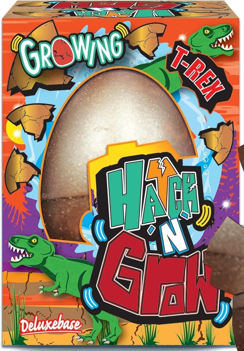 ديلوكس بيس - لعبة هاتش آند جرو الصغيرة - تي ريكس