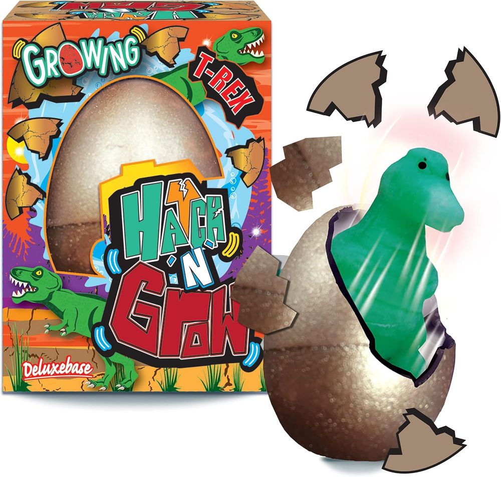 ديلوكس بيس - لعبة هاتش آند جرو الصغيرة - تي ريكس