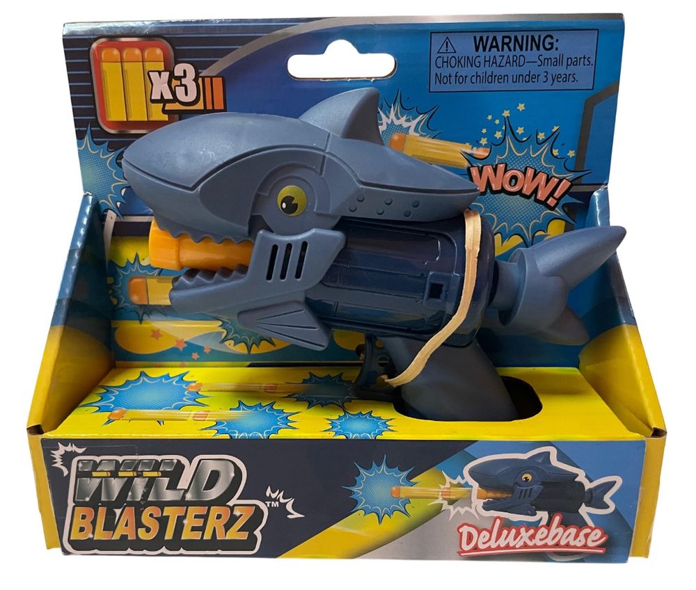Deluxe Base - Wild Blasterz Shooting Toy - Shark