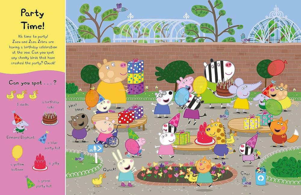 Ladybird Books - Peppa Pig: Where's Peppa At The Zoo?