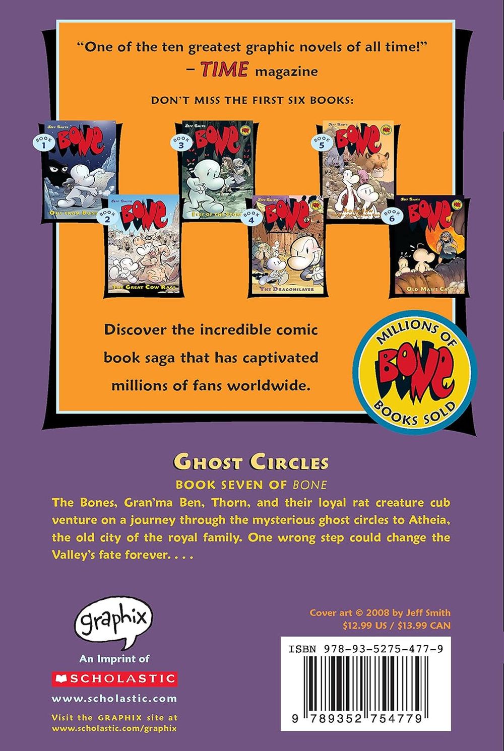 رواية مصورة Bone Graphic Novel: Ghost Circles