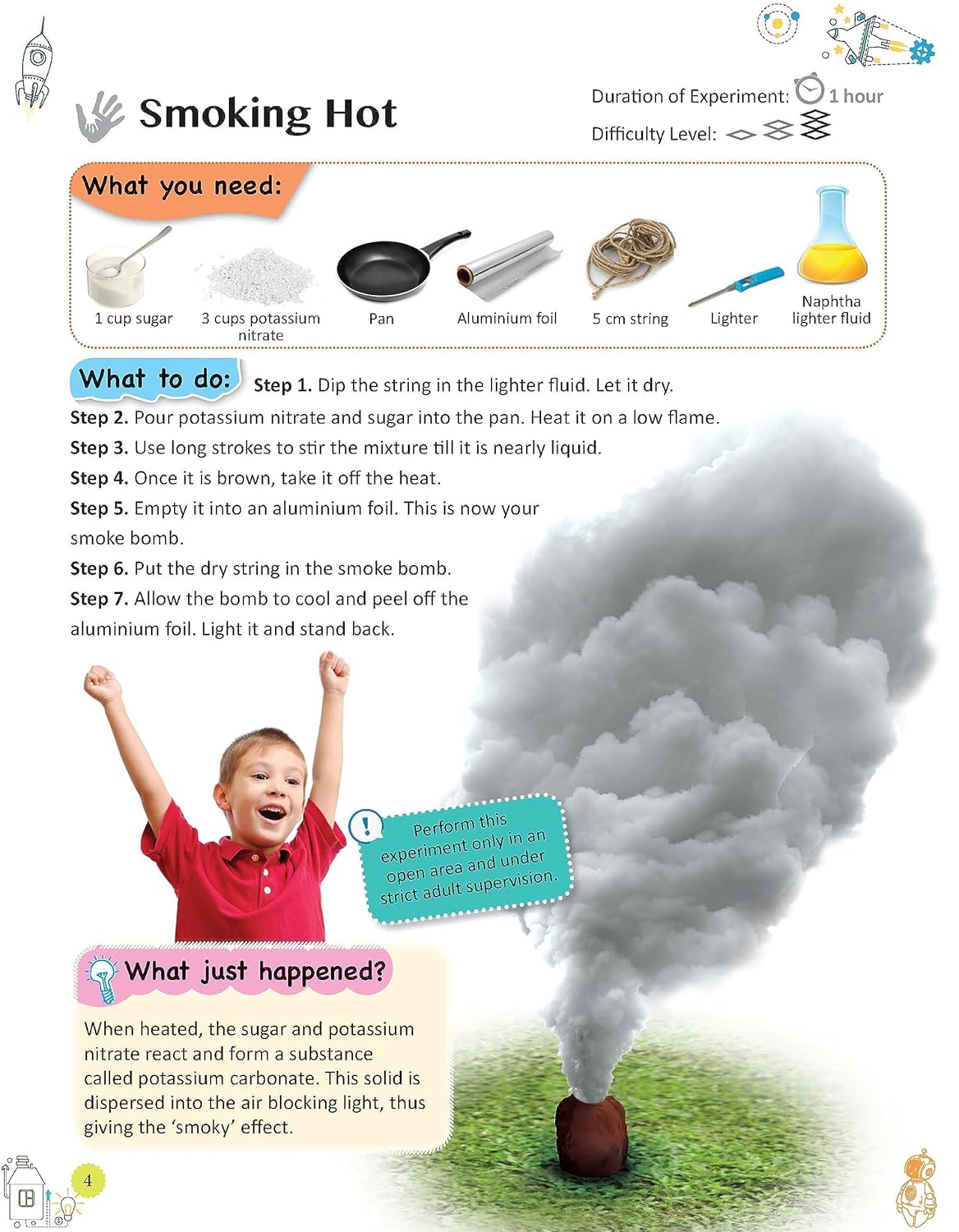 Om Books International - Science Experiments Chemical Reactions