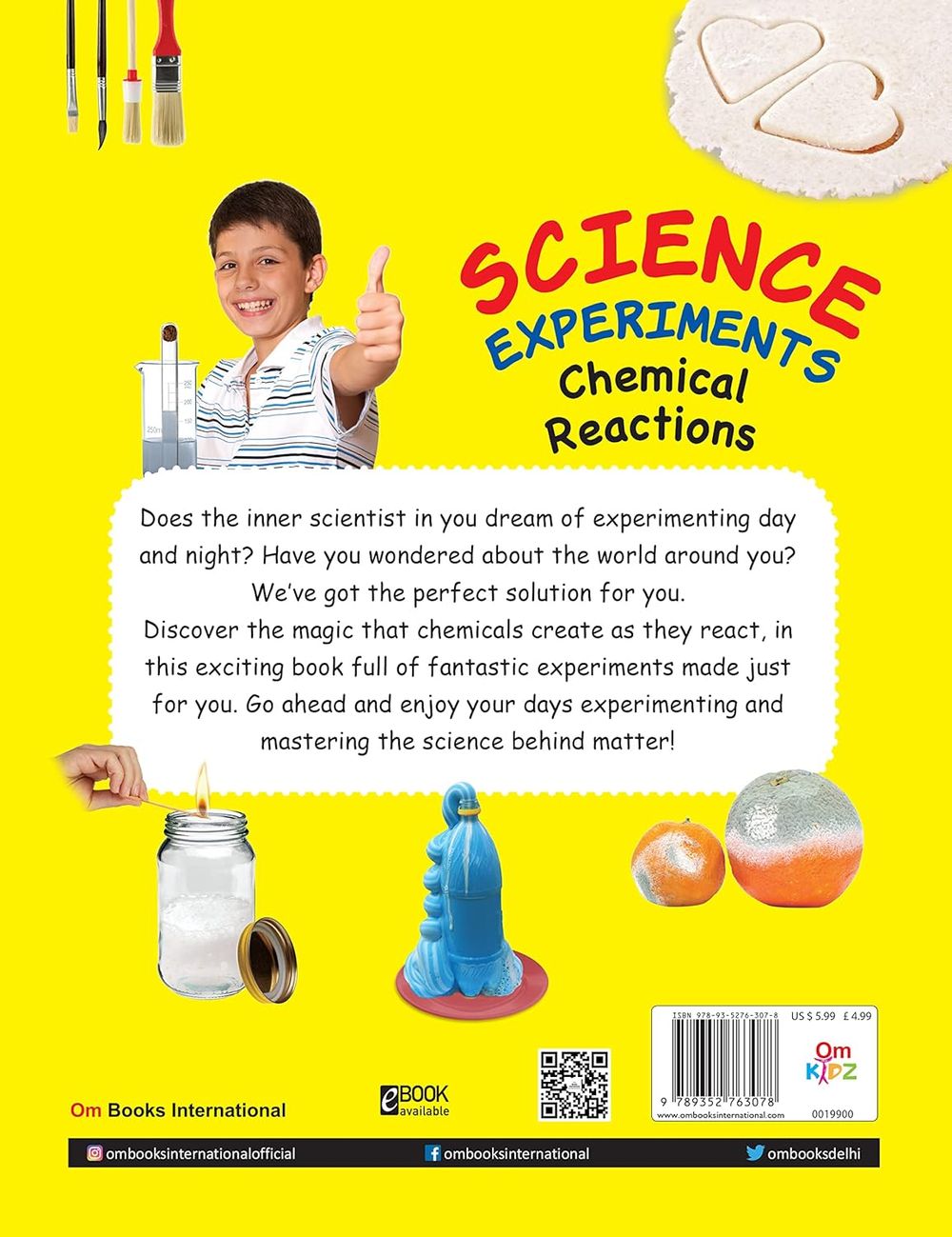 Om Books International - Science Experiments Chemical Reactions