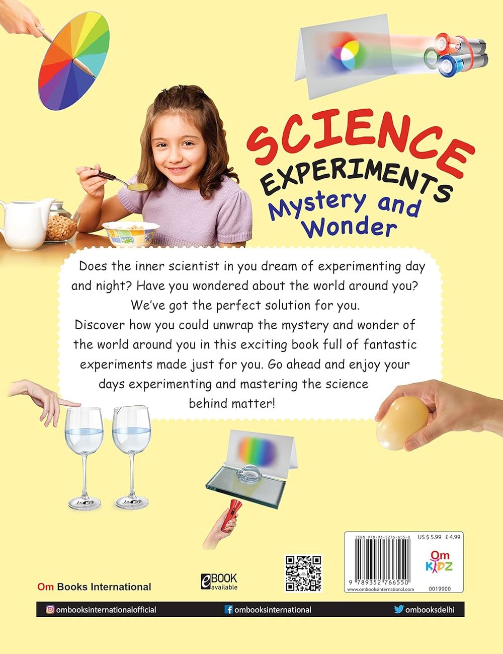 Om Books International - Science Experiments Mystery And Wonder