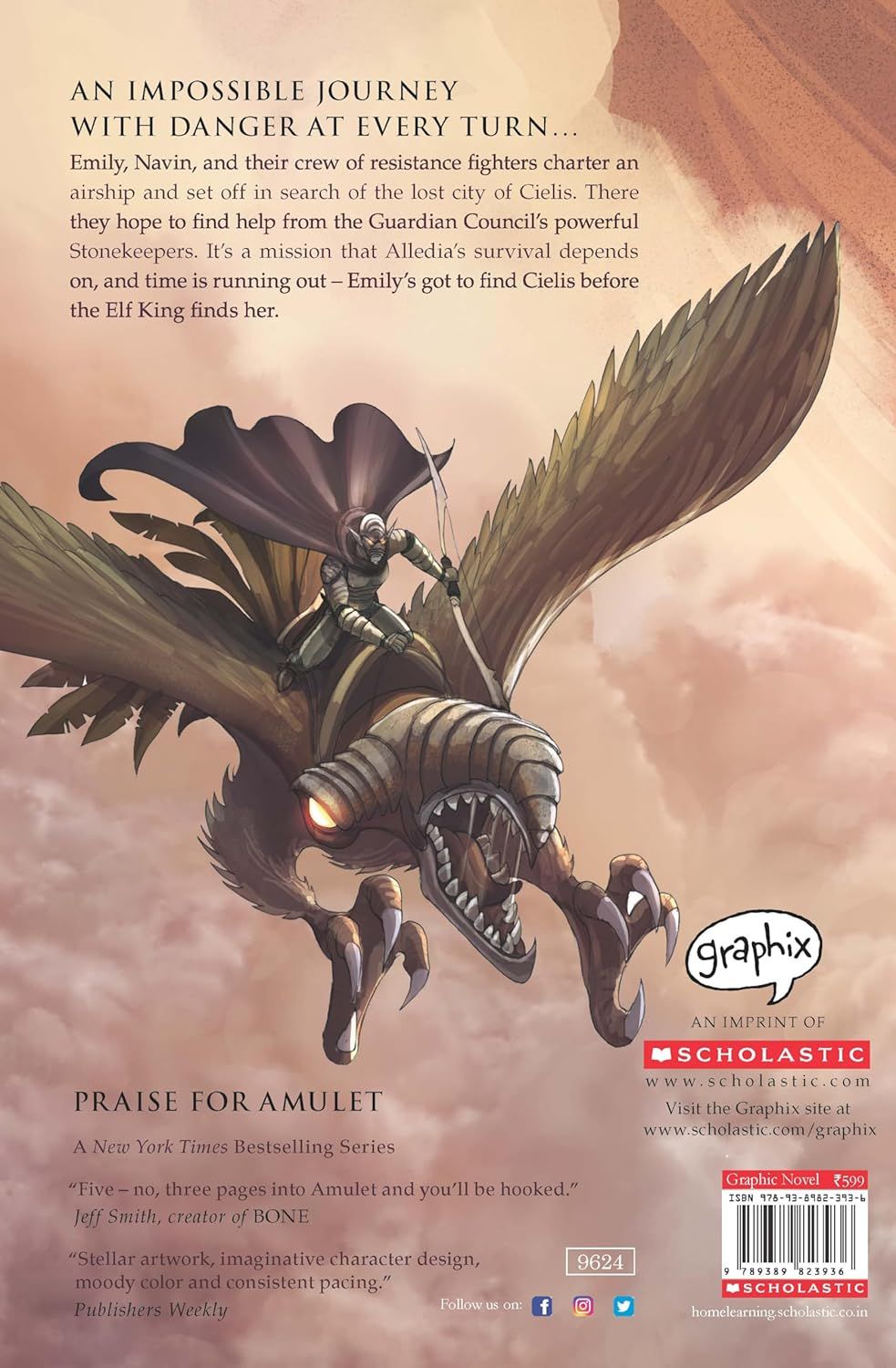 رواية Amulet Book 3: The Cloud Searchers