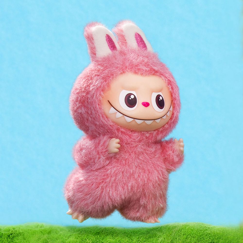 Pop Mart - لابوبو صندوق أعمى من الفينيل المخملي لسلسلة The Monsters Pin For Love - A-M - قطعة واحدة - قد يختلف الطراز