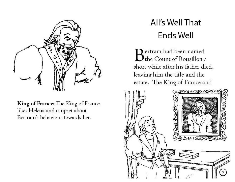 كل شيء على ما يرام ما دام ينتهي على ما يرام: كتاب قصص للأطفال من تأليف شكسبير