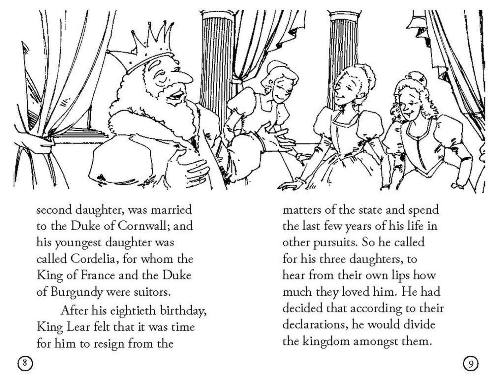 الملك لير: قصة شكسبير للأطفال
