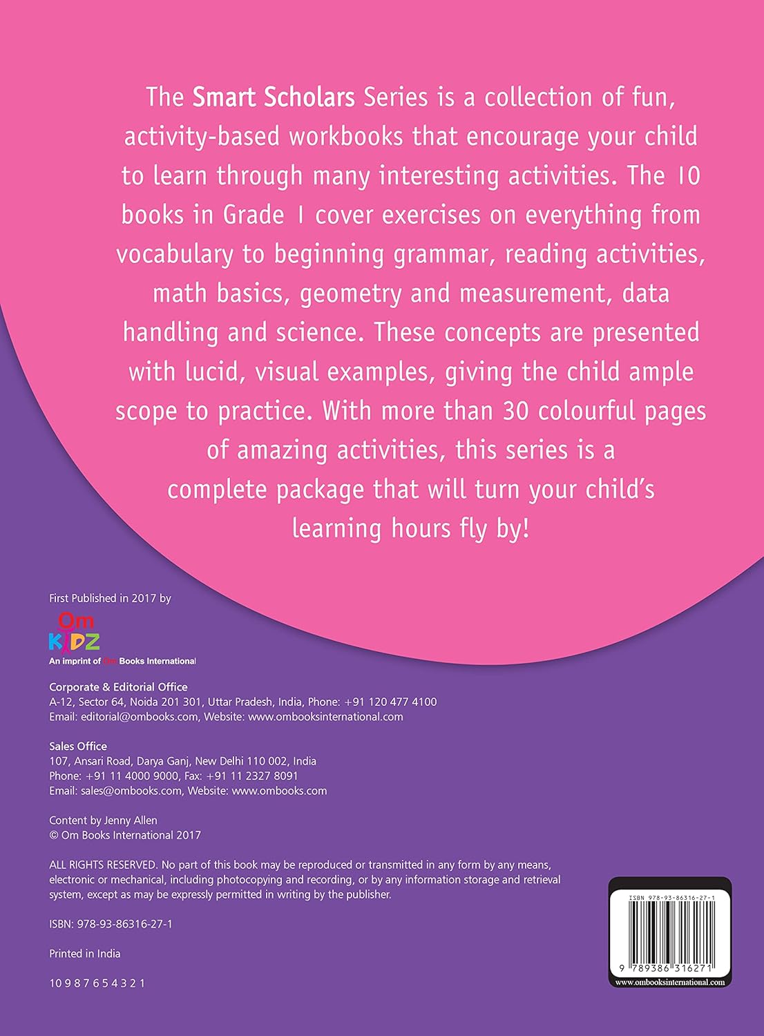 Om Books International - Smart Scholars Grade 1 Science