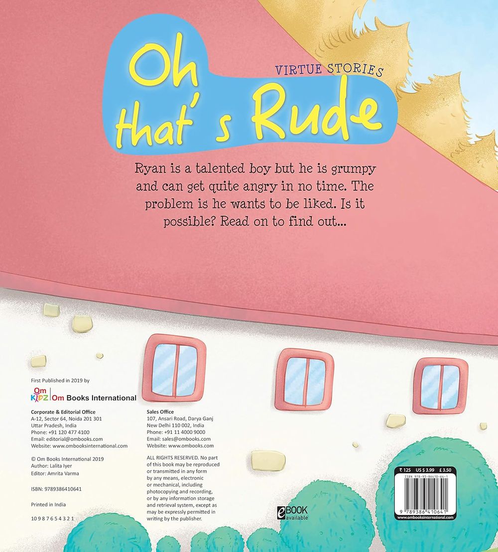 Om Books International - Picture Flat - Oh That's Rude