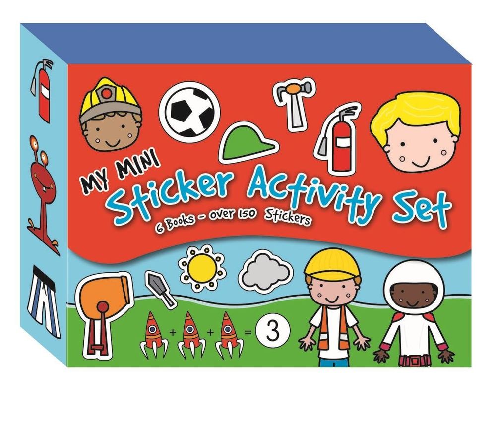 North Parade Publishing - Magnetic Mini Sticker Books Activity Set