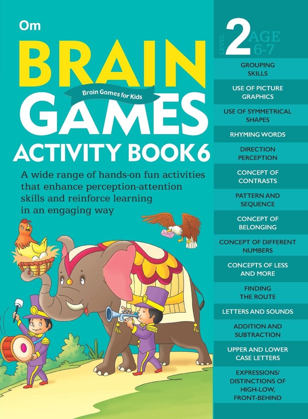 Brain Games For Kids Activity Book 6 - Level 2