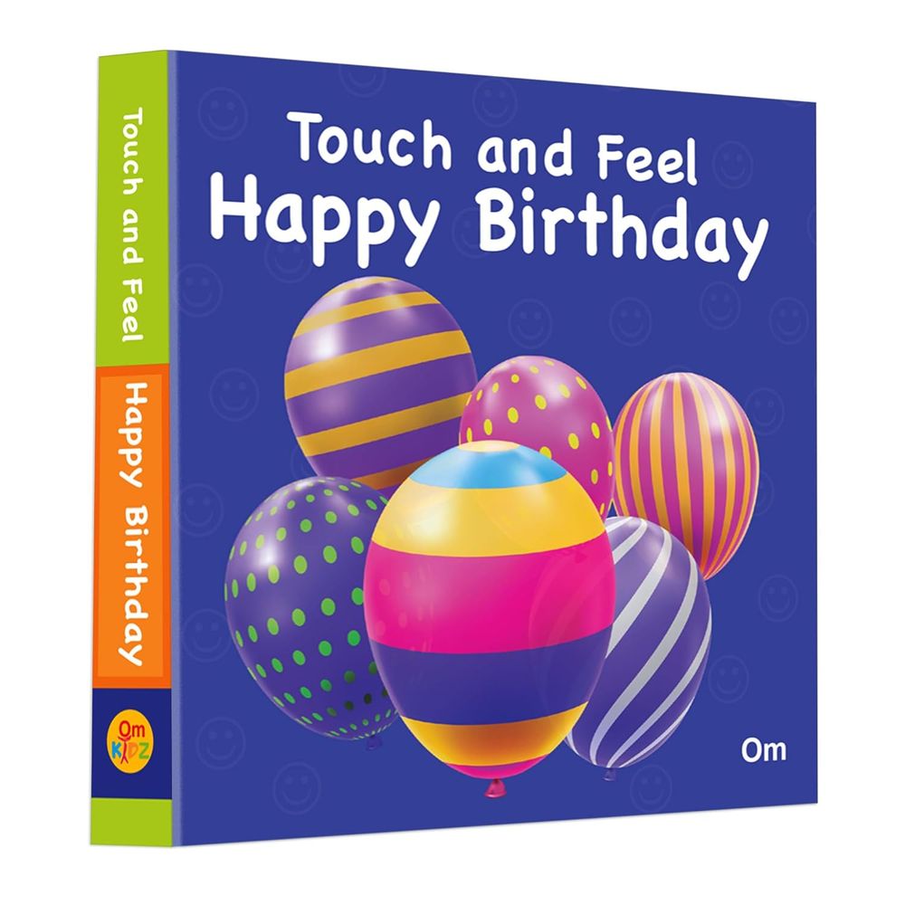 Om Books International - Touch And Feel Happy Birthday
