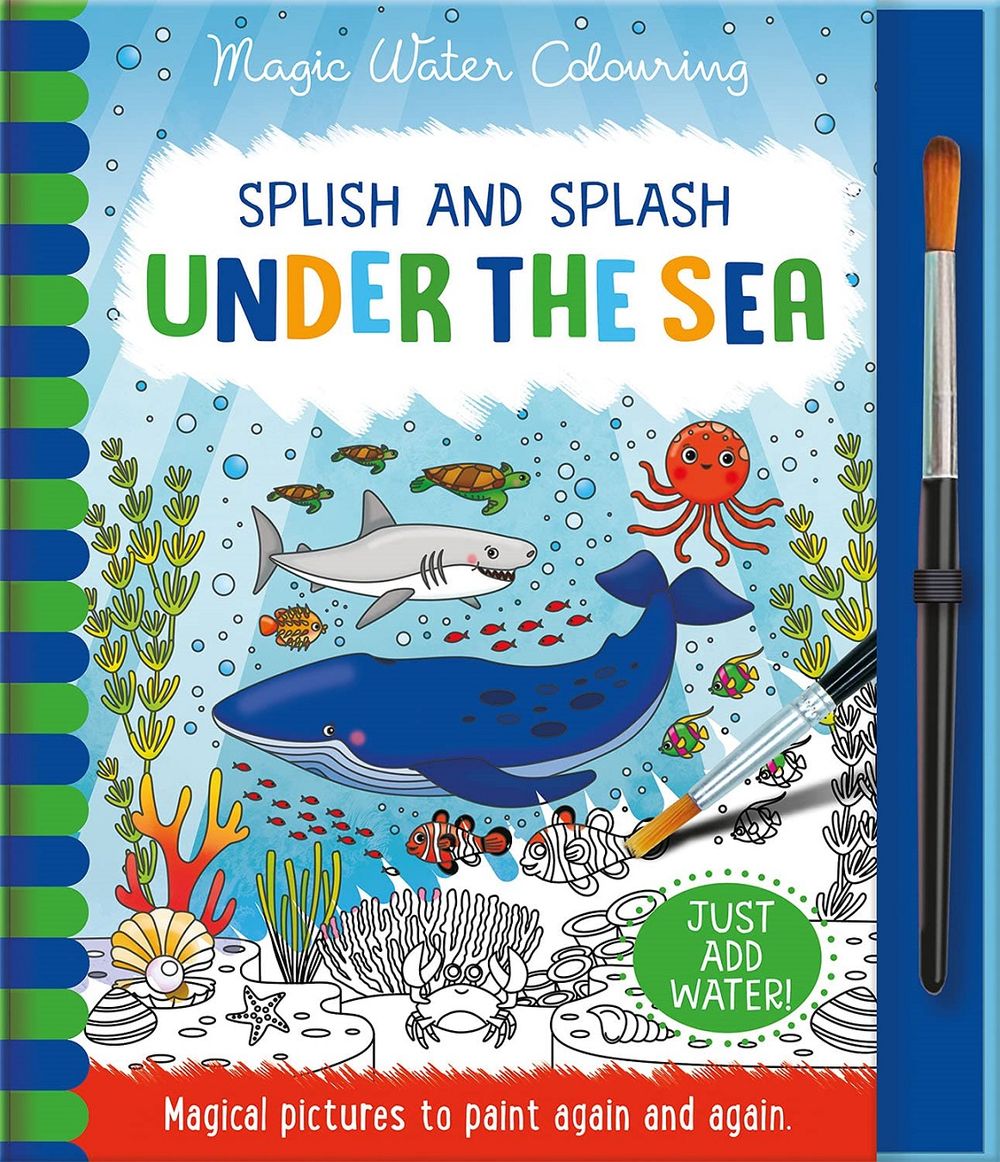 Magic Water Colouring - Splish and Splash - Under The Sea