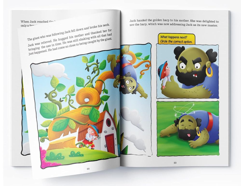 Fairy Tales Comprehension: Jack And The Beanstalk