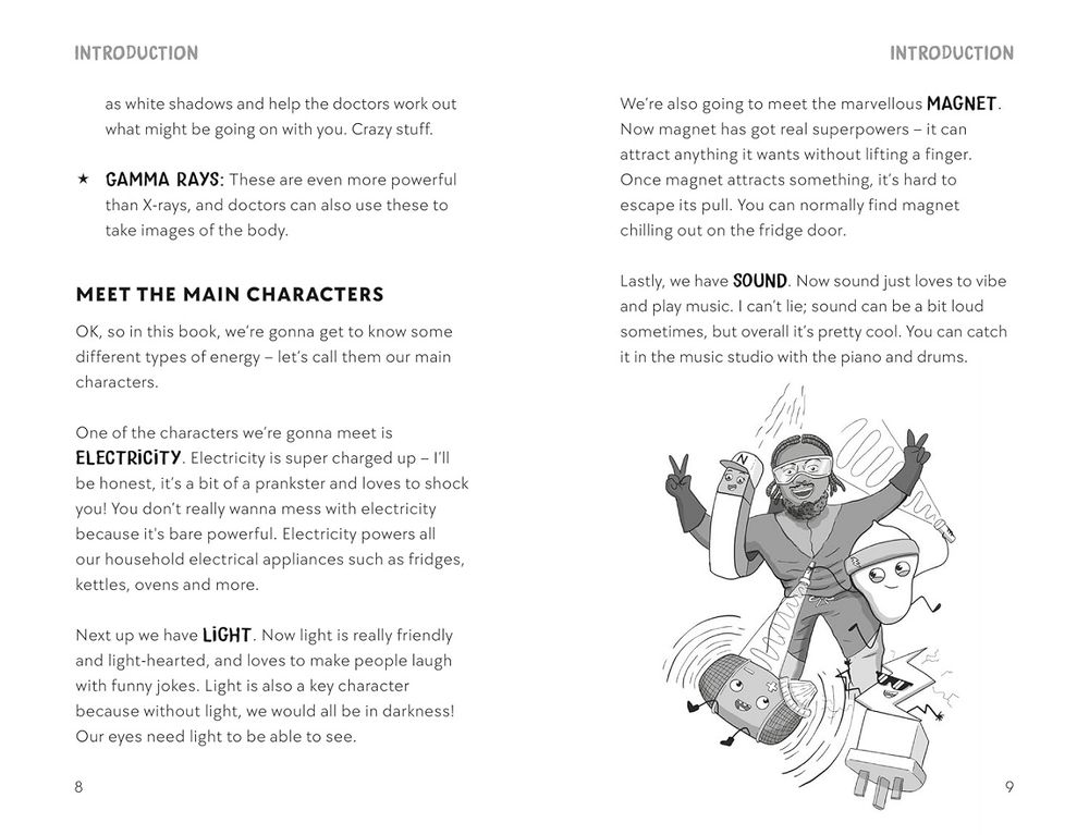 كتاب الكهرباء المذهلة والمغناطيس المجنون