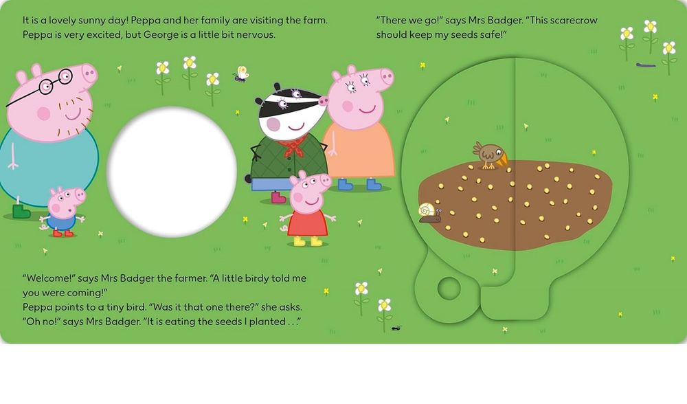 كتاب بيبا بيغ: متعة في المزرعة - العجلة السحرية