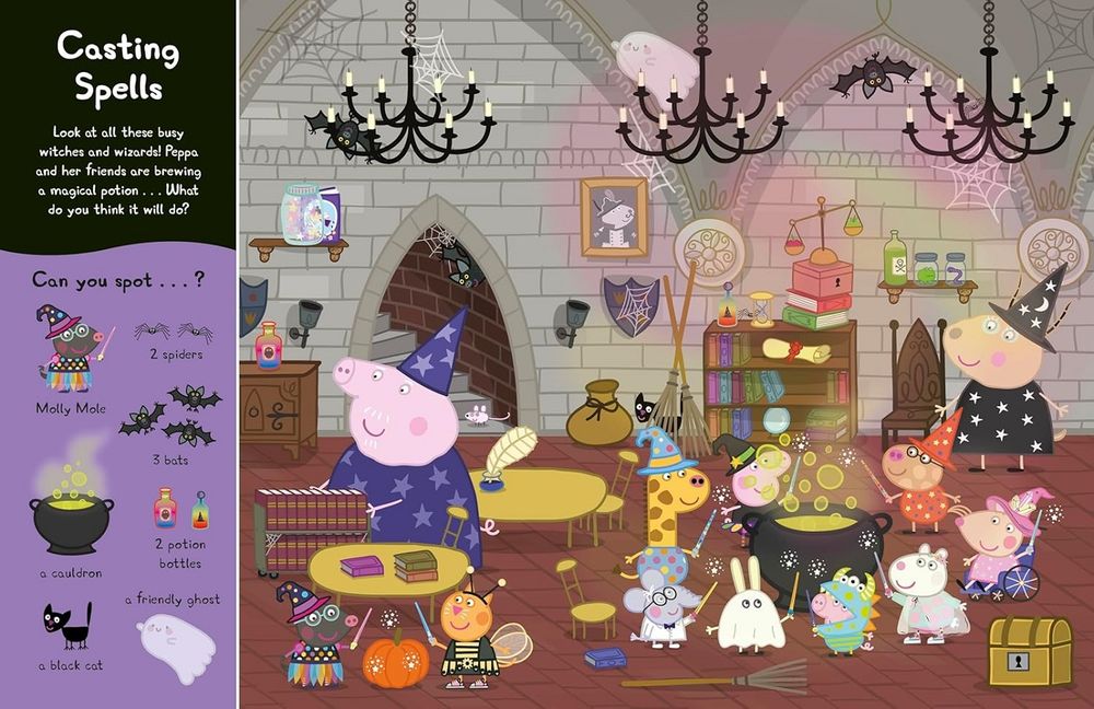 Peppa Pig: Where's Peppa? Magical Adventures - A Search And Find Book