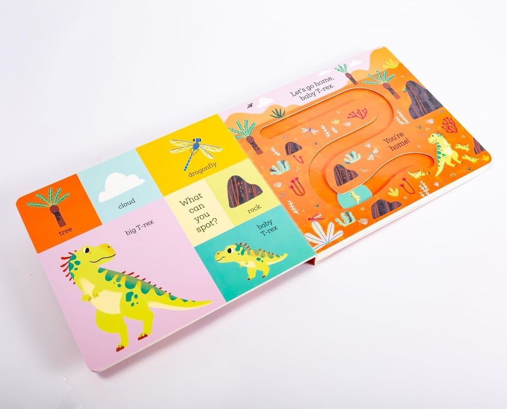 كتاب دعونا نعود إلى المنزل يا صغير تي ريكس