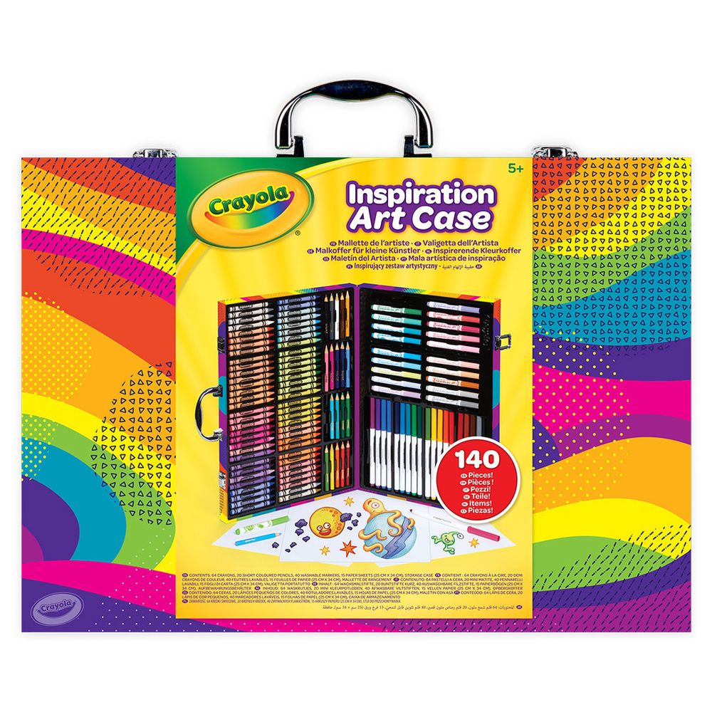 Crayola - Inspiration Art & Craft Set - 140 Pcs