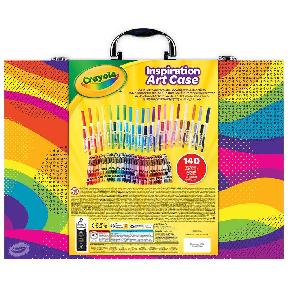 Crayola - Inspiration Art & Craft Set - 140 Pcs