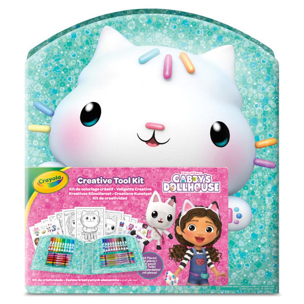 Crayola - Creative Tool Kit - Gabby 'S Dollhouse - 50 Pcs