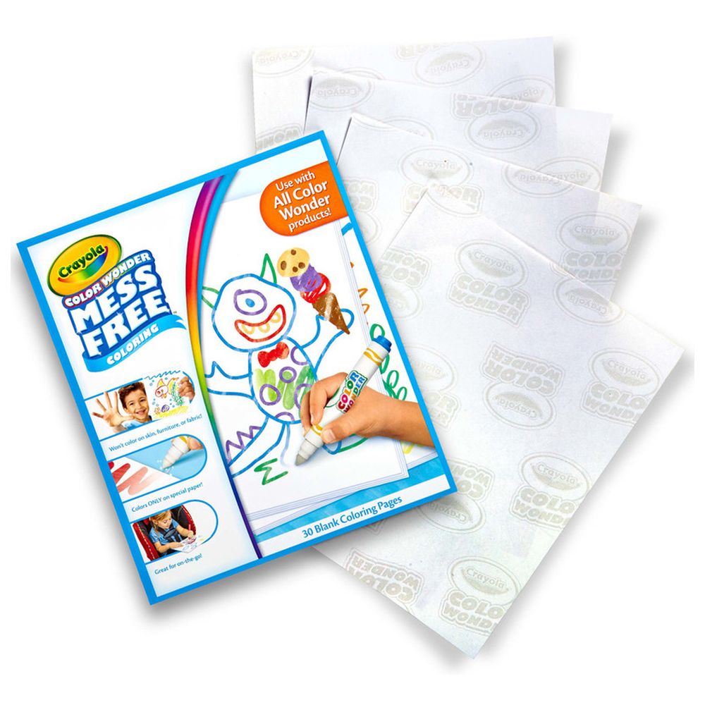 Crayola - Color Wonder Coloring Book - 30 Pages