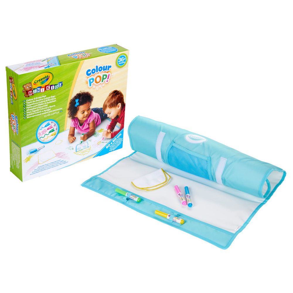 كرايولا - مجموعة حصيرة التلوين والمسح - عدد 6