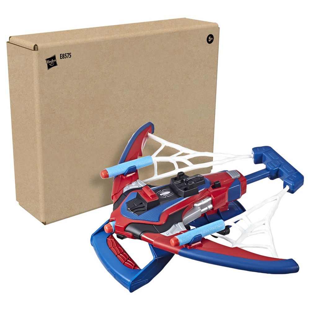 مارفل - لعبة مسدس سبايدر بولت ويب شوتس - 4 قطع