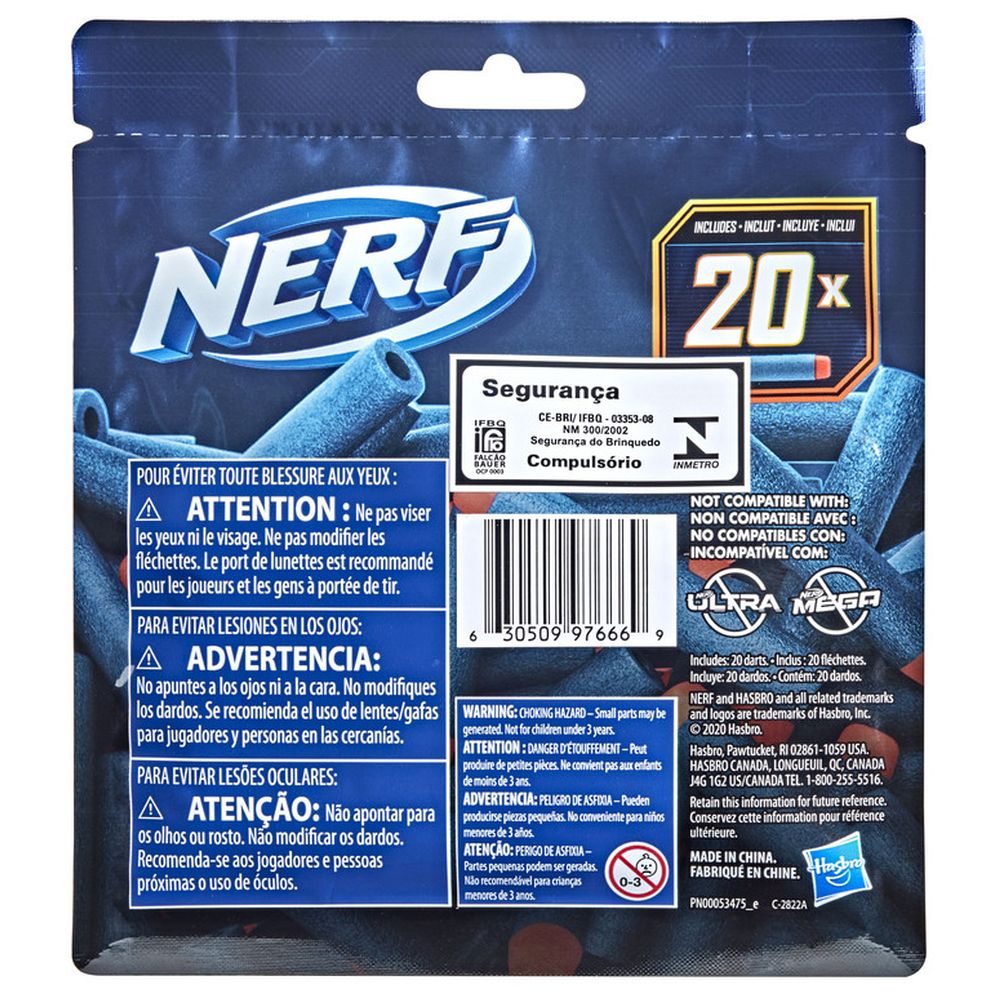 Nerf - Elite 2.0 Dart Refill - 20 Pcs