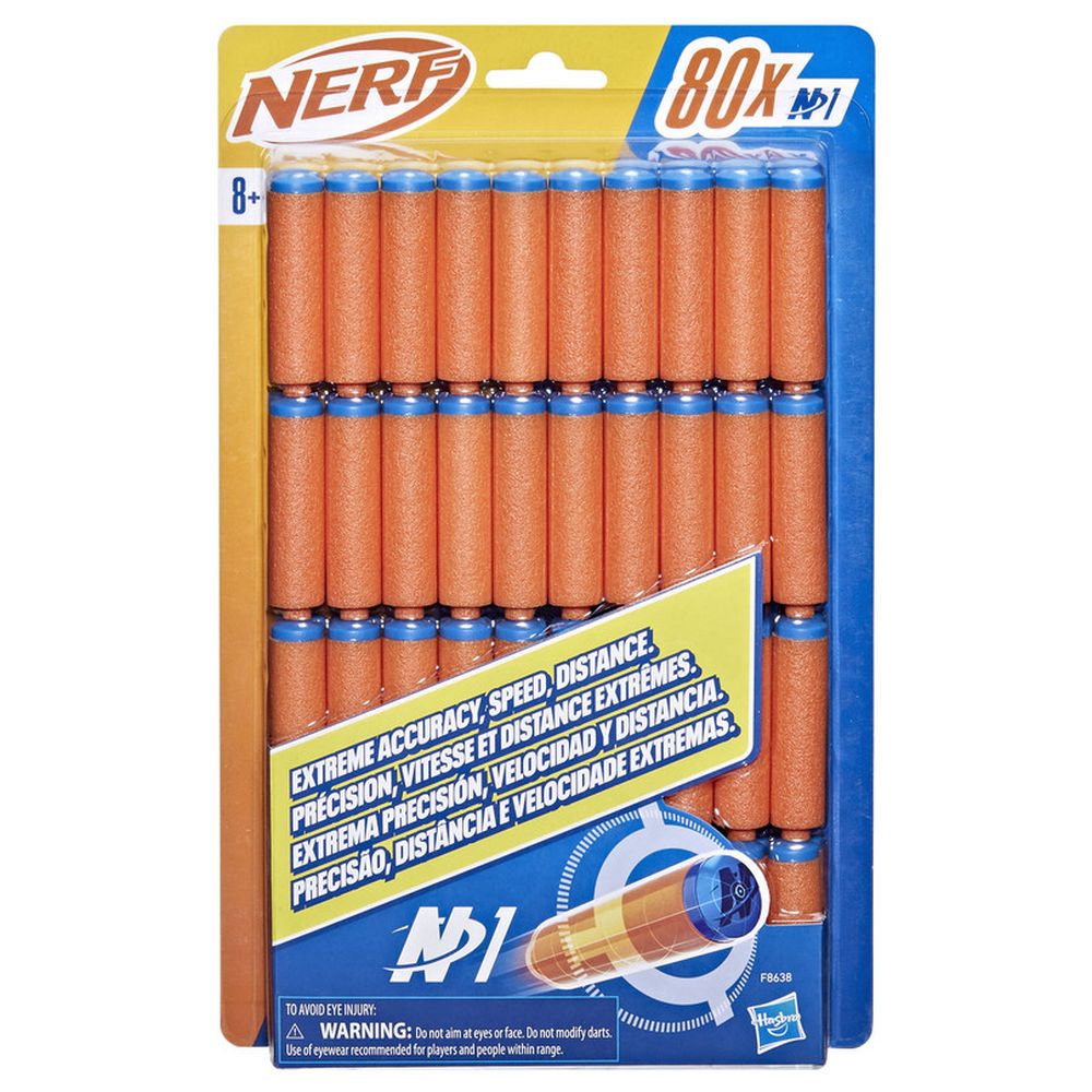 Nerf - N Series N1 Darts - 80 Pcs
