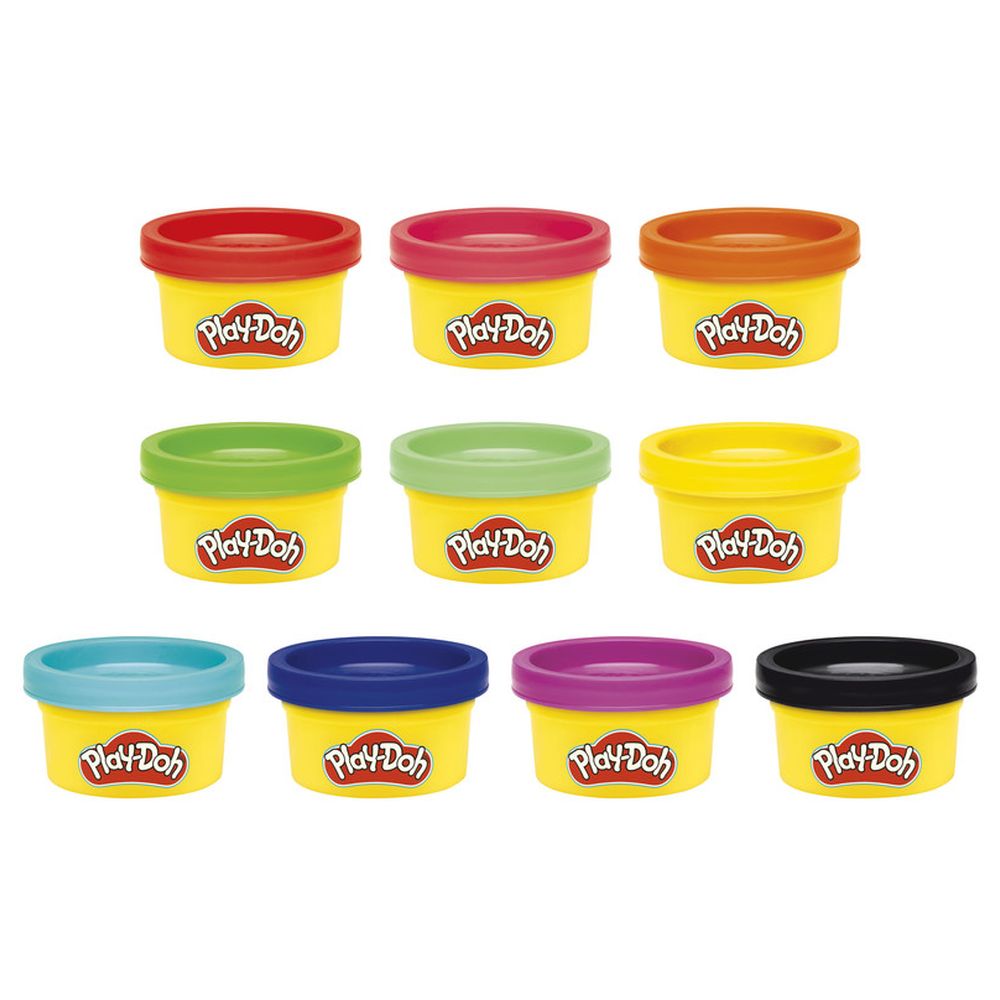 PlayDoh - Party Pack Modeling Dough - 10 Pcs - 284 gm
