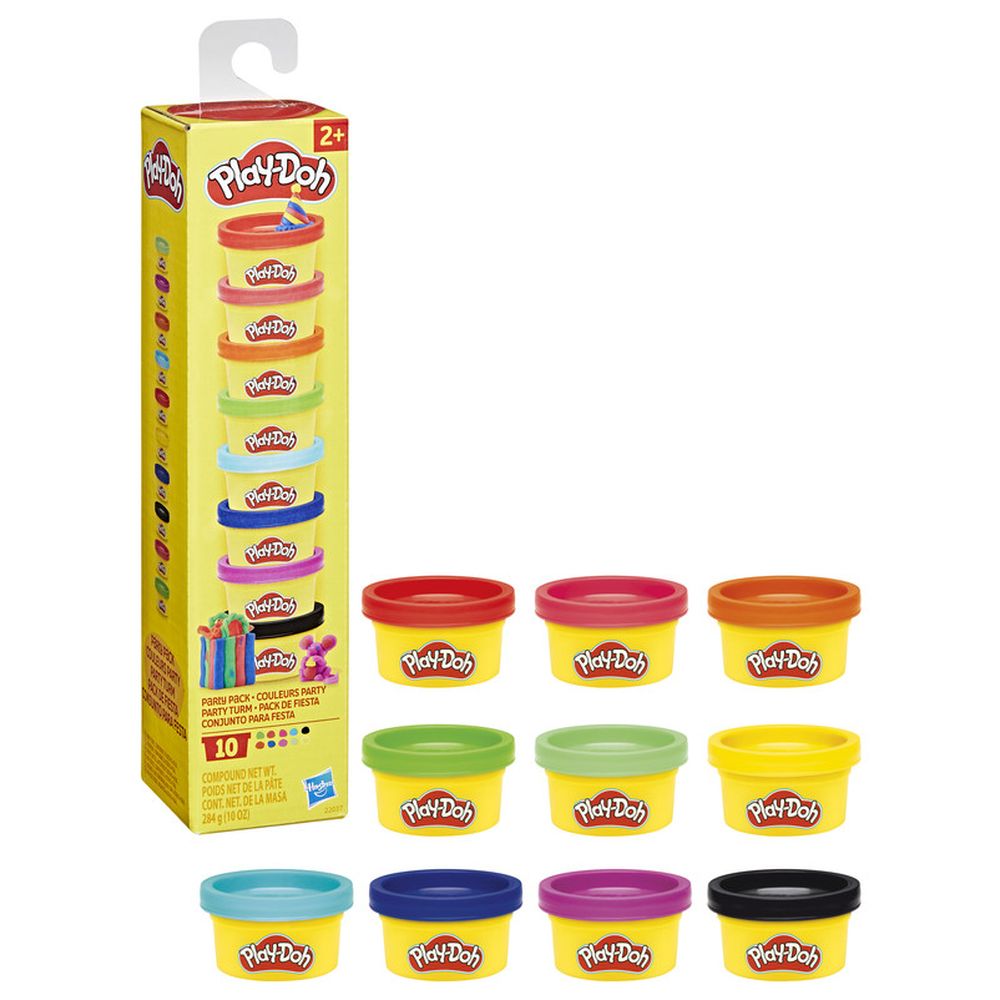 PlayDoh - Party Pack Modeling Dough - 10 Pcs - 284 gm