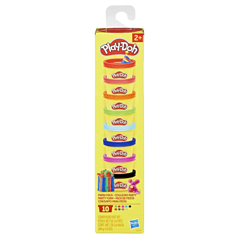 PlayDoh - Party Pack Modeling Dough - 10 Pcs - 284 gm