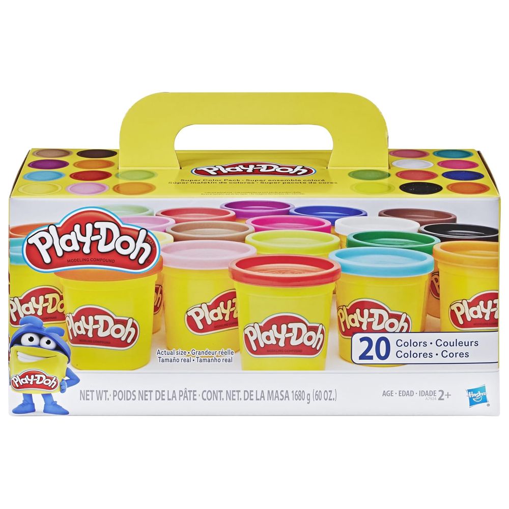 بلاي دوه - معجون لعب - 20 قطعة - 1680 جم