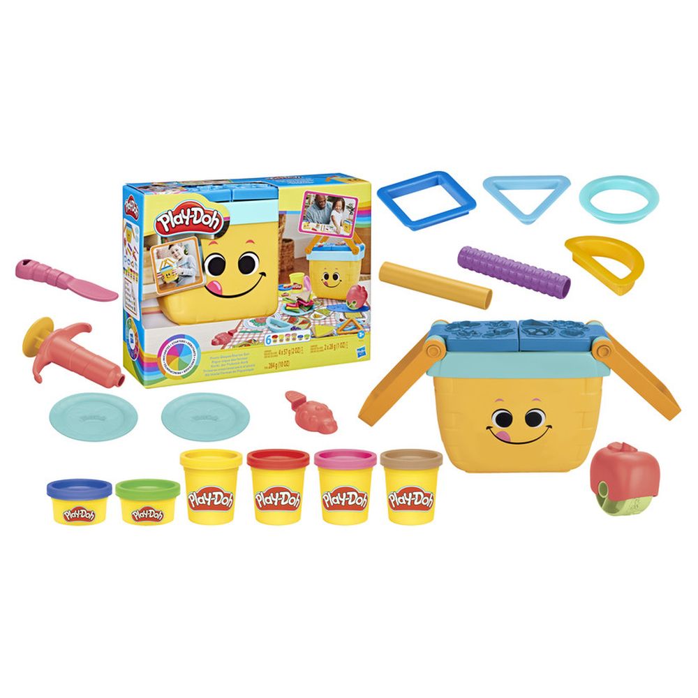 بلاي دوه - مجموعة أشكال النزهة للمبتدئين - 19 قطعة