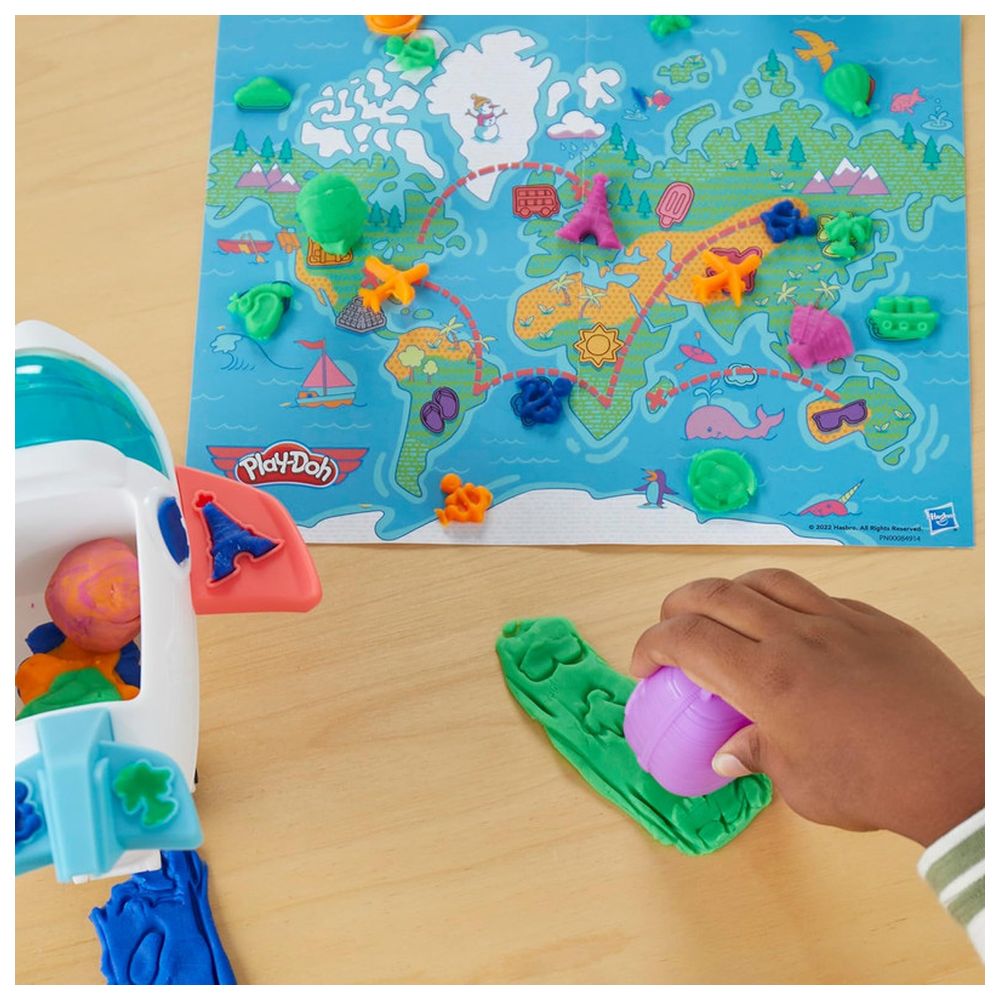 بلاي دوه - مجموعة مستكشف الطائرات - 8 قطع