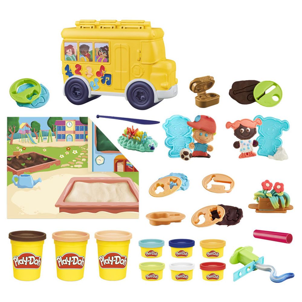 بلاي دوه - مجموعة مغامرات يوم المدرسة - 23 قطعة