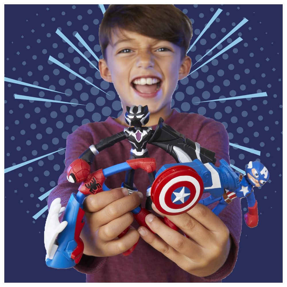 بلاي دوه - مجموعة لعب سبايدر مان - 11 قطعة