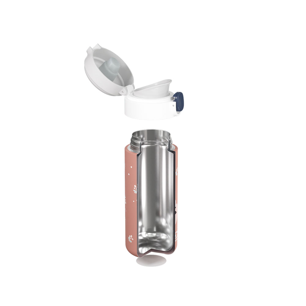 Monbento - Pop Compact Insulated Bottle - Cinnamon Fox